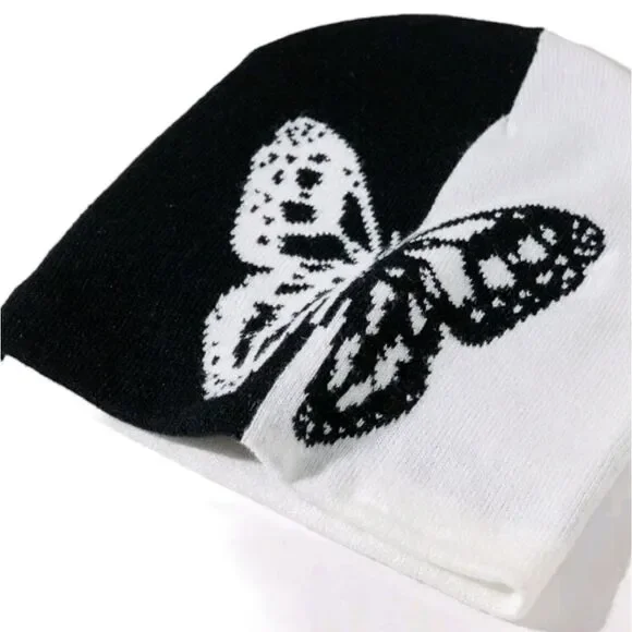 Butterfly Color Block Beanie - Picture 3 of 3